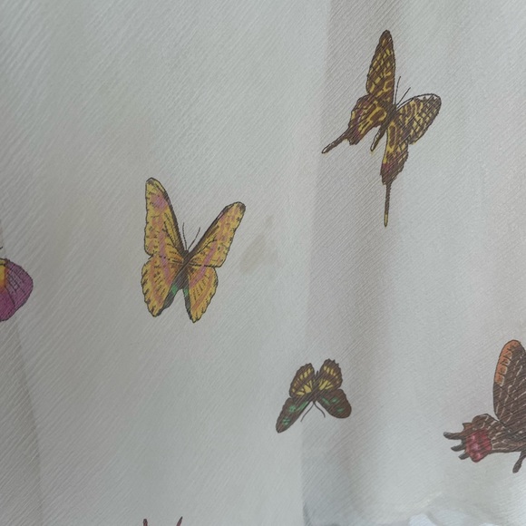 Vintage Silk Bloomingdale’s Butterfly Dress - Picture 11 of 11